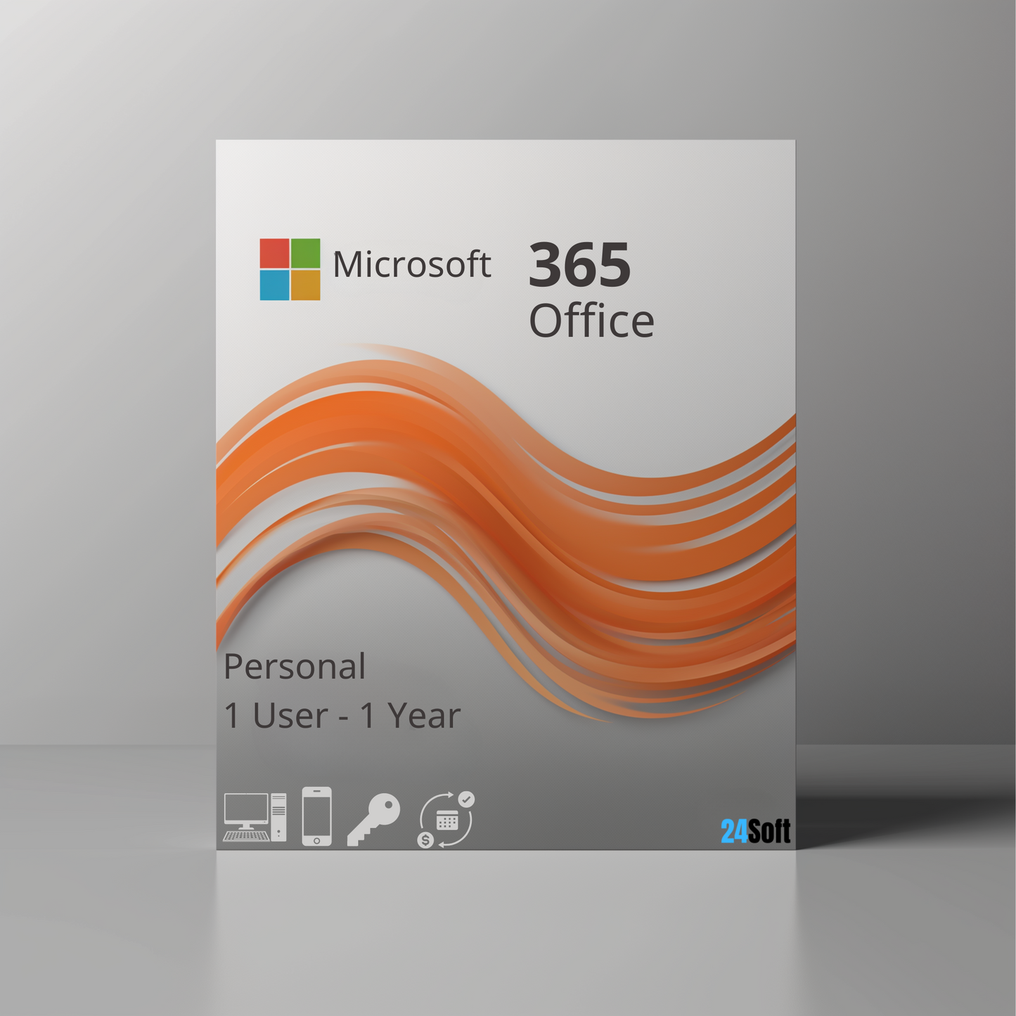 مايكروسوفت Office 365 شخصي - 1 عام (الاتحاد الأوروبي) 