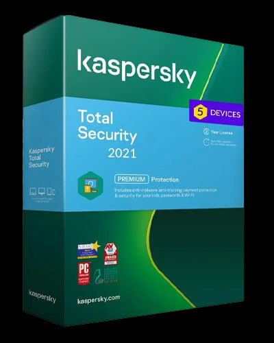 Kaspersky Total Security 2023 - 5 Devices MD 2 Taon EU 