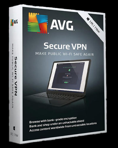 AVG Secure VPN 1-Dispozitiv 1-An 