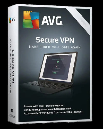 AVG Secure VPN 10-Dispozitive 1-An 